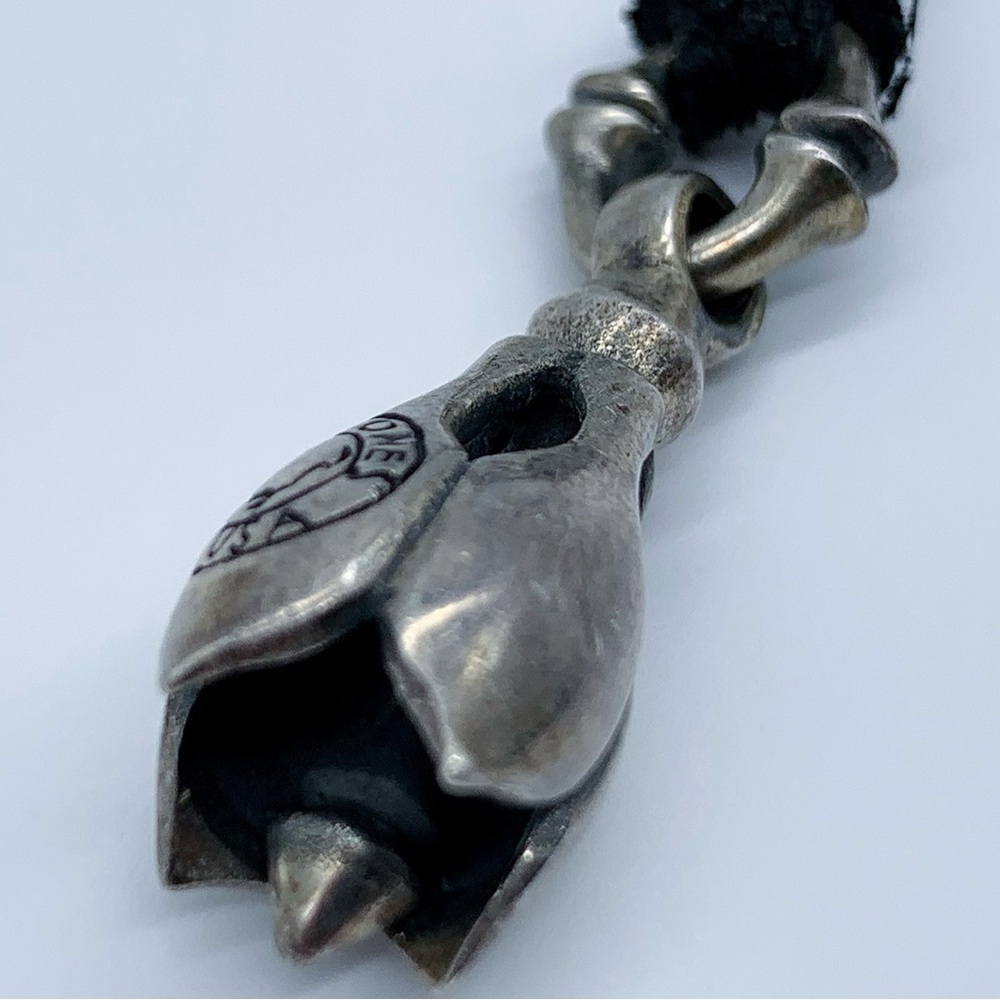 LONE ONES Tear Bell Pendant Silver 925 Necklace